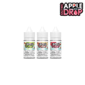 appledrop ice salt nic ejuice 30ml bottles main photo cloudislandvapour.jpg
