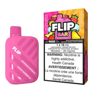 flip bar disposable vape device straw nana orange ice and mango raspberry ice.jpg