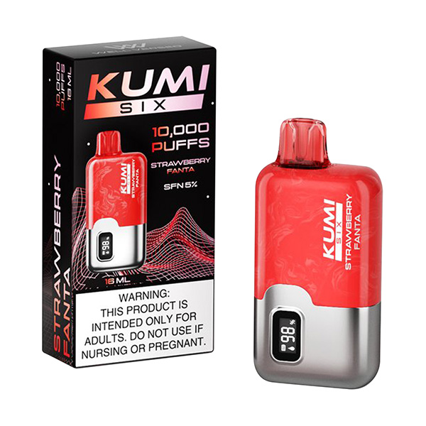 kumi six 10k puffs disposable strawberry fanta.jpg kumi six 10k puffs disposable strawberry fanta.jpg