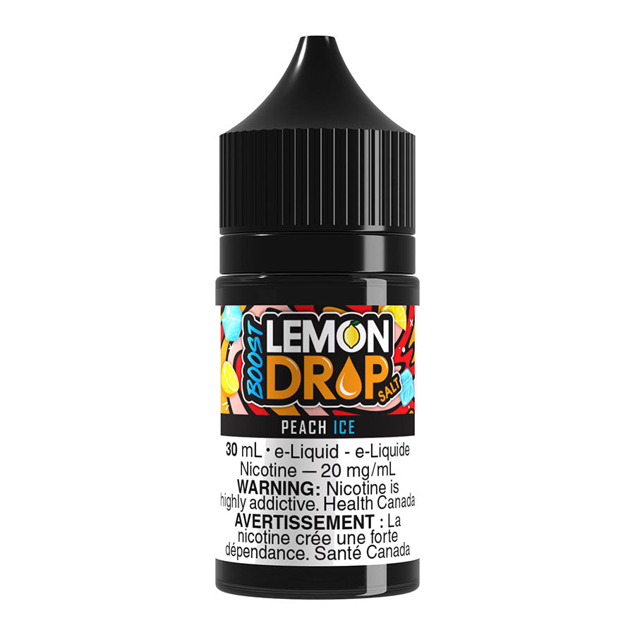 lemon drop boost salt nic e liquid peach ice.jpg lemon drop boost salt nic e liquid peach ice.jpg