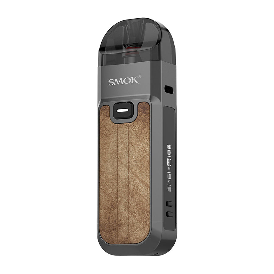 smok nord 5 pod vape device kit brown leather.jpg smok nord 5 pod vape device kit brown leather.jpg