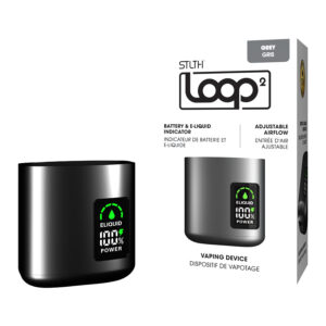 stlth loop 2 disposable pod vape device grey.jpg