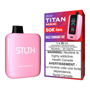 stlth titan max disposable vape device razz currant ice.jpg