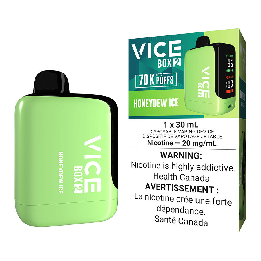 vice box 2 disposable vape device honeydew ice.jpg vice box 2 disposable vape device honeydew ice.jpg
