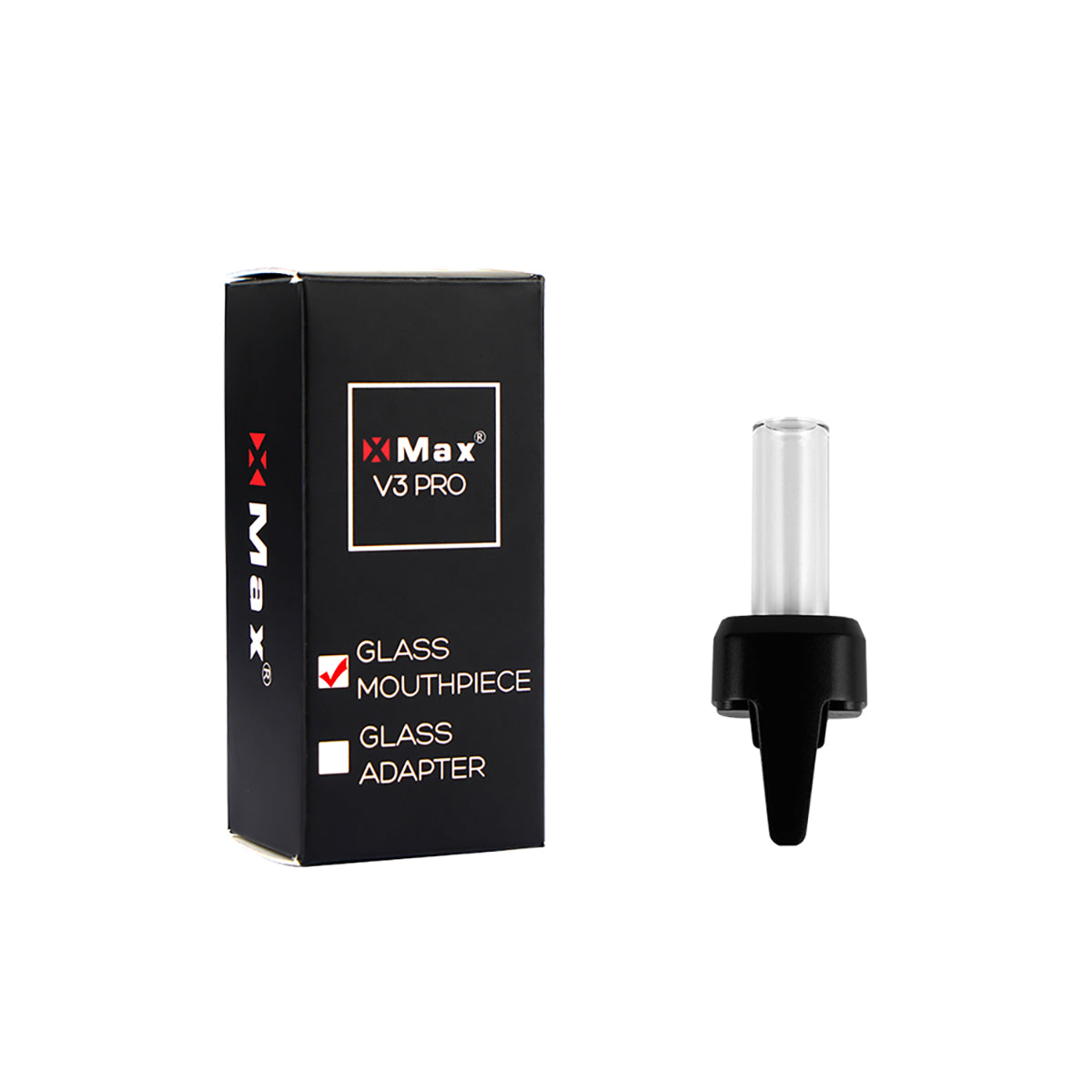 xmax v3 pro glass mouthpiece with box.jpg xmax v3 pro glass mouthpiece with box.jpg